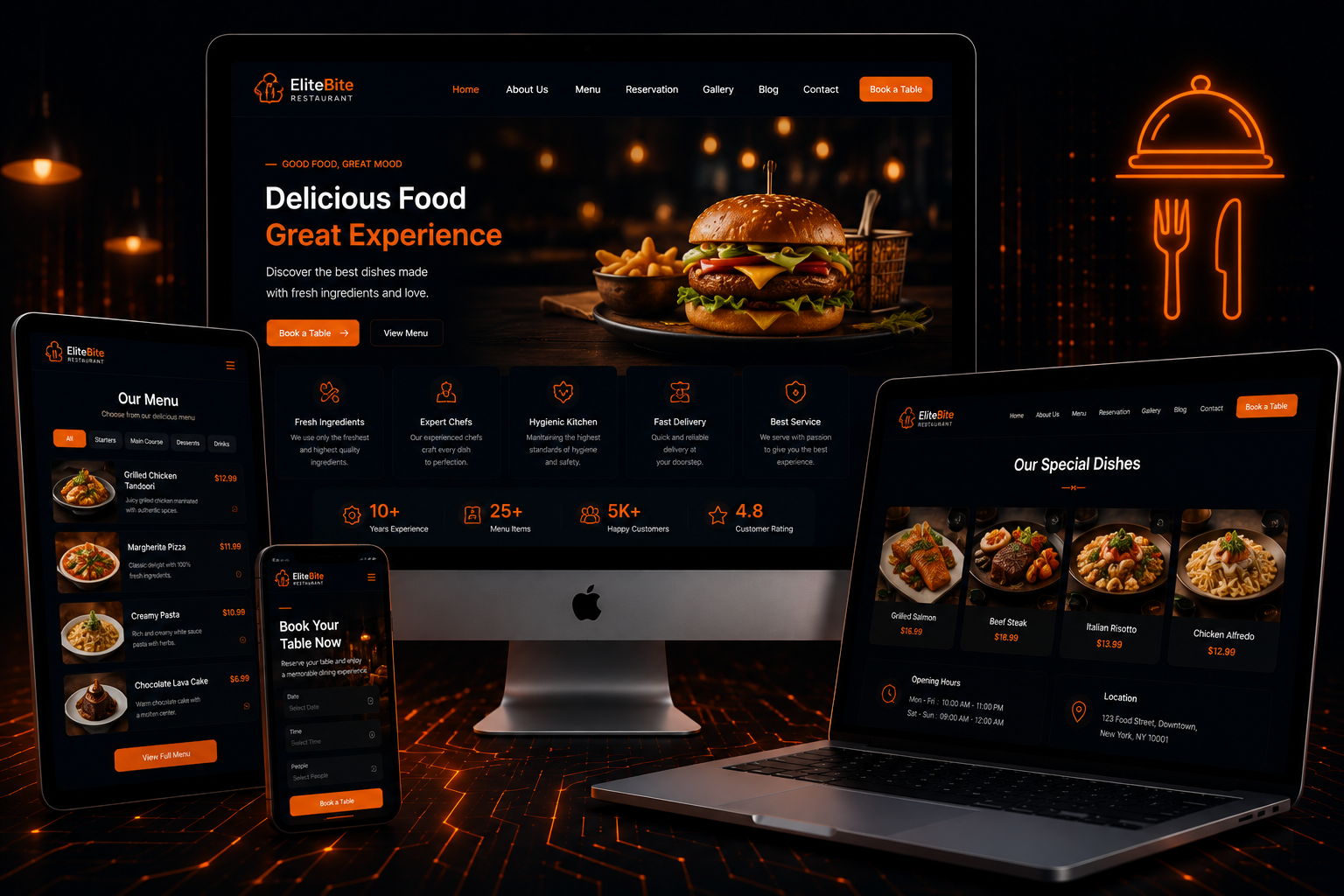 Restaurant Website